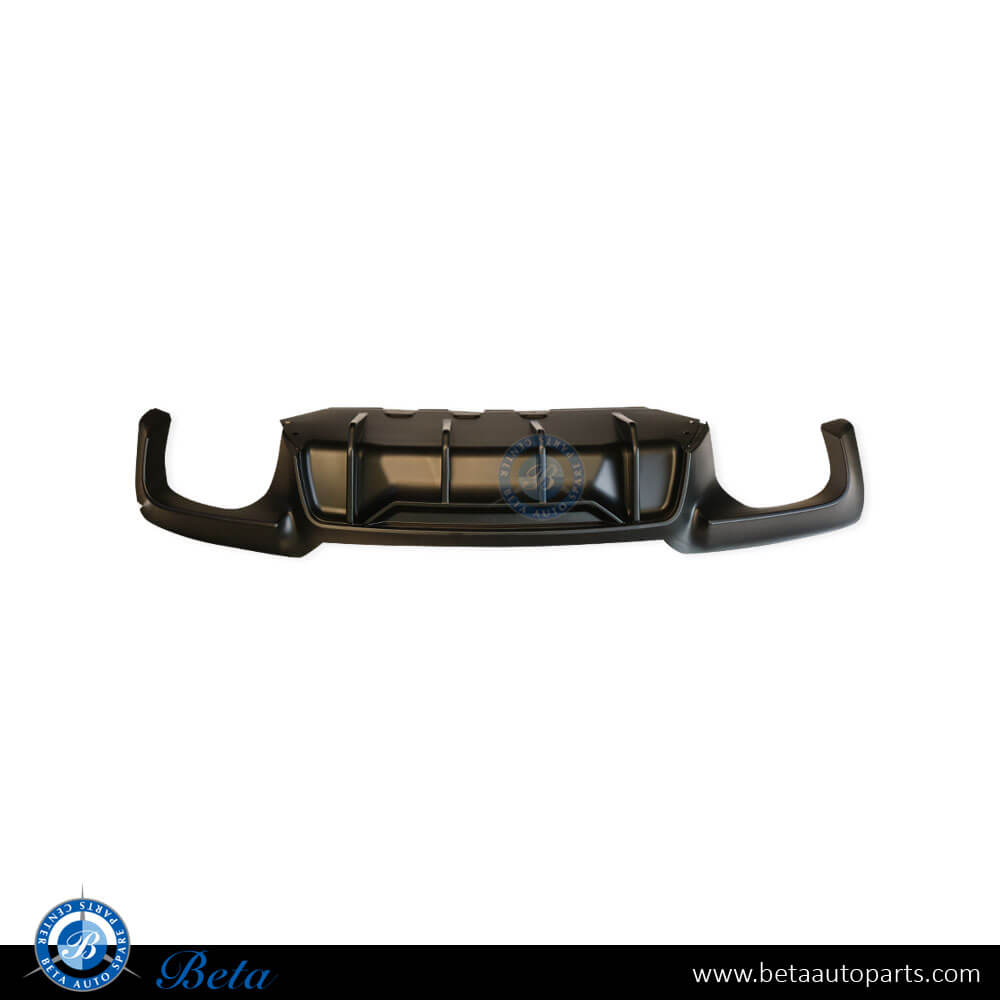 Rear Diffuser M5 M-Competiton Look For M-TEK Matt Black color for BMW 5 Series F10 2010-2016 models, Part Number 51128050480 Rear Diffuser M5 M-Competiton Look For M-TEK Matt Black color for BMW 5 Series F10 2010-2016 models, Part Number 51128050480